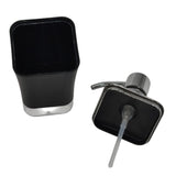 AKDC Plastic Liquid Soap Dispenser for Bathroom & Kitchen Sink, Dish Soap Dispenser With Easy - to - Press Pump - 300ML - Black&Silver - Al Kabayel Discount CentreAKDC Plastic Liquid Soap Dispenser for Bathroom & Kitchen Sink, Dish Soap Dispenser With Easy - to - Press Pump - 300ML - Black&SilverHome DÃ©cor AccentsAKDCAl Kabayel Discount Centre