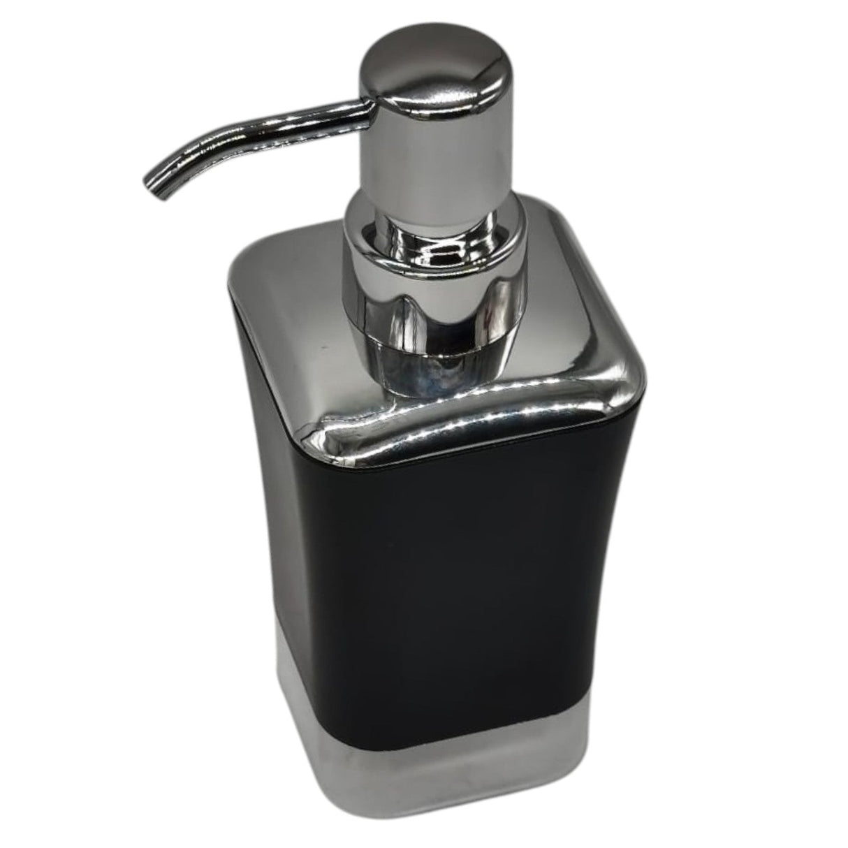 AKDC Plastic Liquid Soap Dispenser for Bathroom & Kitchen Sink, Dish Soap Dispenser With Easy - to - Press Pump - 300ML - Black&Silver - Al Kabayel Discount CentreAKDC Plastic Liquid Soap Dispenser for Bathroom & Kitchen Sink, Dish Soap Dispenser With Easy - to - Press Pump - 300ML - Black&SilverHome DÃ©cor AccentsAKDCAl Kabayel Discount Centre
