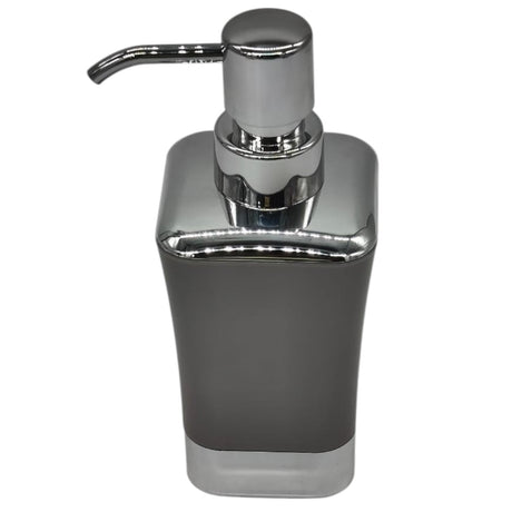 AKDC Plastic Liquid Soap Dispenser for Bathroom & Kitchen Sink, Dish Soap Dispenser With Easy - to - Press Pump - 300ML - Gray&Silver - Al Kabayel Discount CentreAKDC Plastic Liquid Soap Dispenser for Bathroom & Kitchen Sink, Dish Soap Dispenser With Easy - to - Press Pump - 300ML - Gray&SilverHome DÃ©cor AccentsAKDCAl Kabayel Discount Centre