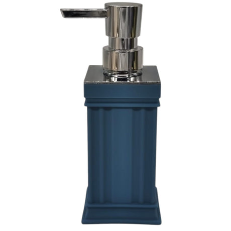 AKDC Plastic Liquid Soap Dispenser for Bathroom & Kitchen Sink, Dish Soap Dispenser With Easy - to - Press Pump - 400ML - Blue&Silver - Al Kabayel Discount CentreAKDC Plastic Liquid Soap Dispenser for Bathroom & Kitchen Sink, Dish Soap Dispenser With Easy - to - Press Pump - 400ML - Blue&SilverHome DÃ©cor AccentsAKDCAl Kabayel Discount Centre