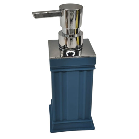 AKDC Plastic Liquid Soap Dispenser for Bathroom & Kitchen Sink, Dish Soap Dispenser With Easy - to - Press Pump - 400ML - Blue&Silver - Al Kabayel Discount CentreAKDC Plastic Liquid Soap Dispenser for Bathroom & Kitchen Sink, Dish Soap Dispenser With Easy - to - Press Pump - 400ML - Blue&SilverHome DÃ©cor AccentsAKDCAl Kabayel Discount Centre