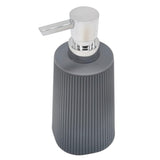 AKDC Plastic Liquid Soap Dispenser for Bathroom & Kitchen Sink, Dish Soap Dispenser With Easy - to - Press Pump - 400ML - Gray&Silver - Al Kabayel Discount CentreAKDC Plastic Liquid Soap Dispenser for Bathroom & Kitchen Sink, Dish Soap Dispenser With Easy - to - Press Pump - 400ML - Gray&SilverHome DÃ©cor AccentsAKDCAl Kabayel Discount Centre