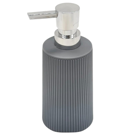 AKDC Plastic Liquid Soap Dispenser for Bathroom & Kitchen Sink, Dish Soap Dispenser With Easy - to - Press Pump - 400ML - Gray&Silver - Al Kabayel Discount CentreAKDC Plastic Liquid Soap Dispenser for Bathroom & Kitchen Sink, Dish Soap Dispenser With Easy - to - Press Pump - 400ML - Gray&SilverHome DÃ©cor AccentsAKDCAl Kabayel Discount Centre