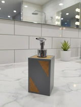 AKDC Plastic Liquid Soap Dispenser – Modern Gray Color, Durable Design for Bathroom or Kitchen Use - Al Kabayel Discount CentreAKDC Plastic Liquid Soap Dispenser – Modern Gray Color, Durable Design for Bathroom or Kitchen UseHolders & DispensersAKDCAl Kabayel Discount Centre