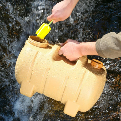 AKDC Plastic Outdoor Camping Water Can with Faucet 20 Liter, Light Brown - Al Kabayel Discount CentreAKDC Plastic Outdoor Camping Water Can with Faucet 20 Liter, Light BrownCamping & HikingAKDCAl Kabayel Discount Centre