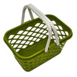 AKDC Plastic Portable Shower Caddy Basket,with Handles Plastic Organizer Storage Tote with Handles Toiletry Bag Bin Box for Bathroom,College Dorm Room Essentials,Kitchen - 20cmX13cmX11cm - White&Green - Al Kabayel Discount CentreAKDC Plastic Portable Shower Caddy Basket,with Handles Plastic Organizer Storage Tote with Handles Toiletry Bag Bin Box for Bathroom,College Dorm Room Essentials,Kitchen - 20cmX13cmX11cm - White&GreenOrganizers & AccessoriesAKDCAl Kabayel Discount Centre