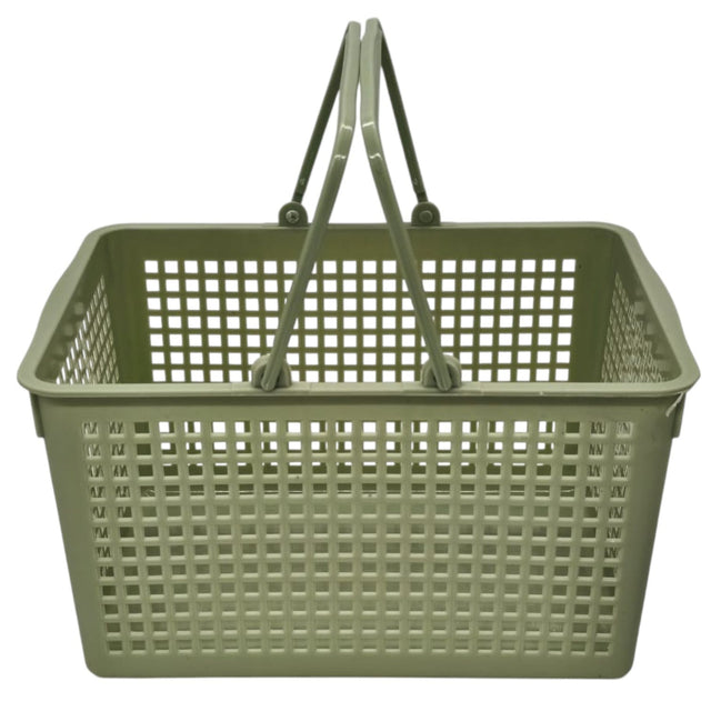 AKDC Plastic Portable Shower Caddy Basket,with Handles Plastic Organizer Storage Tote with Handles Toiletry Bag Bin Box for Bathroom,College Dorm Room Essentials,Kitchen - 28cmX18cmX15cm - Green - Al Kabayel Discount CentreAKDC Plastic Portable Shower Caddy Basket,with Handles Plastic Organizer Storage Tote with Handles Toiletry Bag Bin Box for Bathroom,College Dorm Room Essentials,Kitchen - 28cmX18cmX15cm - GreenOrganizers & AccessoriesAKDCAl Kabayel Discount Centre