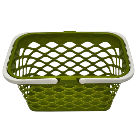 AKDC Plastic Portable Shower Caddy Basket,with Handles Plastic Organizer Storage Tote with Handles Toiletry Bag Bin Box for Bathroom,College Dorm Room Essentials,Kitchen - 20cmX13cmX11cm - White&Green - Al Kabayel Discount CentreAKDC Plastic Portable Shower Caddy Basket,with Handles Plastic Organizer Storage Tote with Handles Toiletry Bag Bin Box for Bathroom,College Dorm Room Essentials,Kitchen - 20cmX13cmX11cm - White&GreenOrganizers & AccessoriesAKDCAl Kabayel Discount Centre