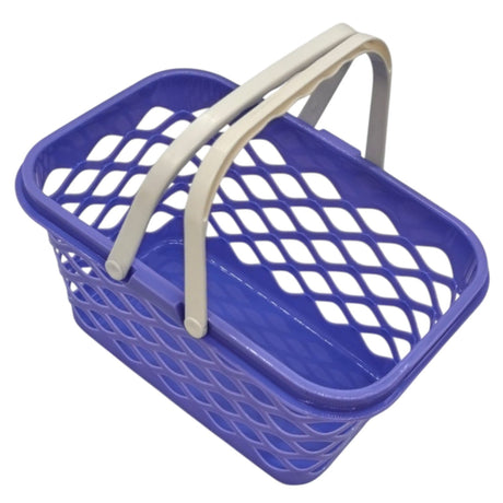 AKDC Plastic Portable Shower Caddy Basket,with Handles Plastic Organizer Storage Tote with Handles Toiletry Bag Bin Box for Bathroom,College Dorm Room Essentials,Kitchen - 20cmX13cmX11cm - White&DodgerBlue - Al Kabayel Discount CentreAKDC Plastic Portable Shower Caddy Basket,with Handles Plastic Organizer Storage Tote with Handles Toiletry Bag Bin Box for Bathroom,College Dorm Room Essentials,Kitchen - 20cmX13cmX11cm - White&DodgerBlueOrganizers & AccessoriesAKDCAl Kabayel Discount Centre