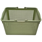 AKDC Plastic Portable Shower Caddy Basket,with Handles Plastic Organizer Storage Tote with Handles Toiletry Bag Bin Box for Bathroom,College Dorm Room Essentials,Kitchen - 28cmX18cmX15cm - Green - Al Kabayel Discount CentreAKDC Plastic Portable Shower Caddy Basket,with Handles Plastic Organizer Storage Tote with Handles Toiletry Bag Bin Box for Bathroom,College Dorm Room Essentials,Kitchen - 28cmX18cmX15cm - GreenOrganizers & AccessoriesAKDCAl Kabayel Discount Centre