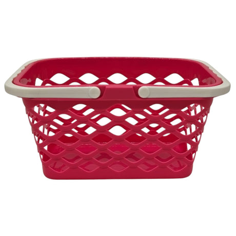 AKDC Plastic Portable Shower Caddy Basket,with Handles Plastic Organizer Storage Tote with Handles Toiletry Bag Bin Box for Bathroom,College Dorm Room Essentials,Kitchen - 20cmX13cmX11cm - White&Pink - Al Kabayel Discount CentreAKDC Plastic Portable Shower Caddy Basket,with Handles Plastic Organizer Storage Tote with Handles Toiletry Bag Bin Box for Bathroom,College Dorm Room Essentials,Kitchen - 20cmX13cmX11cm - White&PinkOrganizers & AccessoriesAKDCAl Kabayel Discount Centre