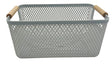 AKDC Plastic Storage Basket 27cm*18cm*12cm, Grey - Al Kabayel Discount CentreAKDC Plastic Storage Basket 27cm*18cm*12cm, GreyOrganizers & AccessoriesAKDCAl Kabayel Discount Centre