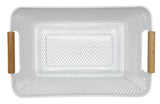 AKDC Plastic Storage Basket 32cm*18cm*14.5cm, White - Al Kabayel Discount CentreAKDC Plastic Storage Basket 32cm*18cm*14.5cm, WhiteOrganizers & AccessoriesAKDCAl Kabayel Discount Centre