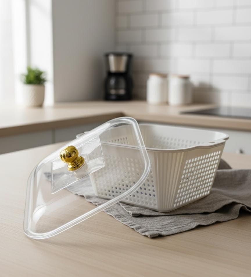 AKDC Plastic Storage Box 4L – Compact White Organizer for Kitchen, Pantry & Office Use - Al Kabayel Discount CentreAKDC Plastic Storage Box 4L – Compact White Organizer for Kitchen, Pantry & Office UseOrganizers & AccessoriesAKDCAl Kabayel Discount Centre