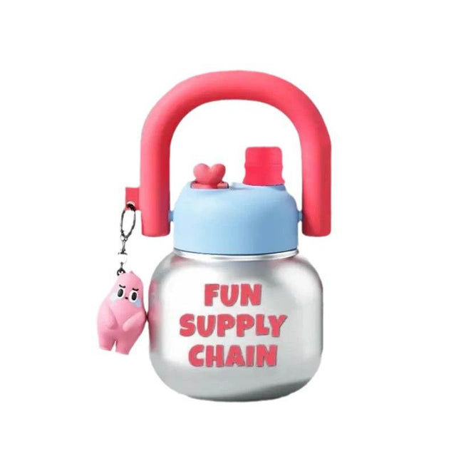 AKDC Plastic Water Bottle 800ml, Fashionable Forest Pot, Grey - Blue - Pink - Al Kabayel Discount CentreAKDC Plastic Water Bottle 800ml, Fashionable Forest Pot, Grey - Blue - PinkWater BottlesAKDCAl Kabayel Discount Centre
