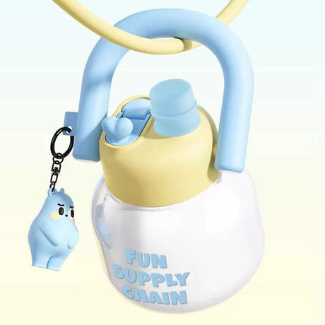 AKDC Plastic Water Bottle 800ml, Fashionable Forest Pot, Grey - Blue - Yellow - Al Kabayel Discount CentreAKDC Plastic Water Bottle 800ml, Fashionable Forest Pot, Grey - Blue - YellowWater BottlesAKDCAl Kabayel Discount Centre