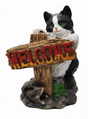AKDC Polyresin Cat with Welcome Board Decorative Figurine – Charming Entrance & Home Décor Showpiece, 20 cm - Al Kabayel Discount CentreAKDC Polyresin Cat with Welcome Board Decorative Figurine – Charming Entrance & Home Décor Showpiece, 20 cmHome Décor AccentsAKDCAl Kabayel Discount Centre