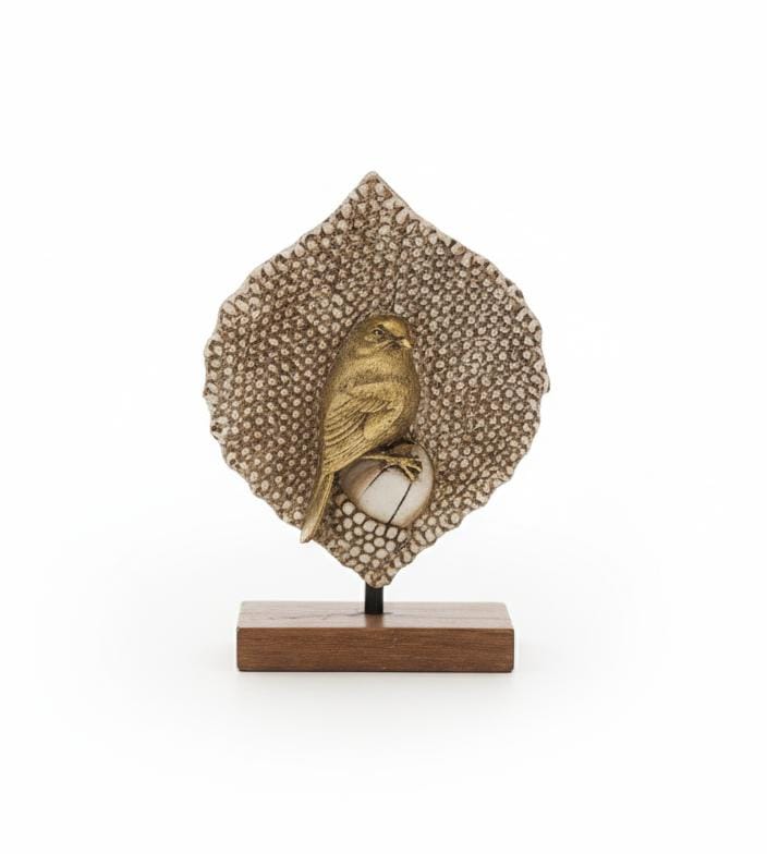 AKDC Polyresin Golden Bird Figurine – Luxury Metallic Finish Home Décor 21 cm - Al Kabayel Discount CentreAKDC Polyresin Golden Bird Figurine – Luxury Metallic Finish Home Décor 21 cmHome Décor AccentsAKDCAl Kabayel Discount Centre