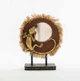 AKDC Polyresin Lizard on Round Base Figurine – Gold Luxury Animal Décor 21 cm - Al Kabayel Discount CentreAKDC Polyresin Lizard on Round Base Figurine – Gold Luxury Animal Décor 21 cmHome Décor AccentsAKDCAl Kabayel Discount Centre