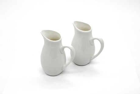 AKDC Porcelain Creamer Pot 160ml - set of 2 - Al Kabayel Discount CentreAKDC Porcelain Creamer Pot 160ml - set of 2Tea/Coffee PotsAKDCAl Kabayel Discount Centre