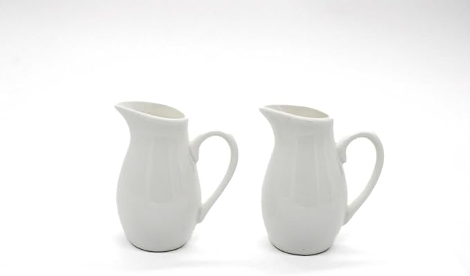 AKDC Porcelain Creamer Pot 160ml - set of 2 - Al Kabayel Discount CentreAKDC Porcelain Creamer Pot 160ml - set of 2Tea/Coffee PotsAKDCAl Kabayel Discount Centre