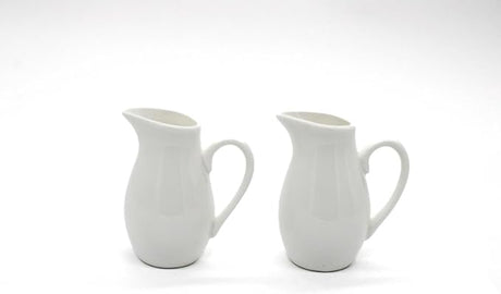AKDC Porcelain Creamer Pot 160ml - set of 2 - Al Kabayel Discount CentreAKDC Porcelain Creamer Pot 160ml - set of 2Tea/Coffee PotsAKDCAl Kabayel Discount Centre