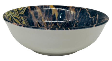 AKDC Porcelain Soup Bowl 15cm, Black and Gold Florel Design - Al Kabayel Discount CentreAKDC Porcelain Soup Bowl 15cm, Black and Gold Florel DesignBowlsAKDCAl Kabayel Discount Centre
