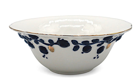 AKDC Porcelain Soup Bowl 16×5.5cm – White with Refined Blue & Gold Pattern - Al Kabayel Discount CentreAKDC Porcelain Soup Bowl 16×5.5cm – White with Refined Blue & Gold PatternBowlsAKDCAl Kabayel Discount Centre