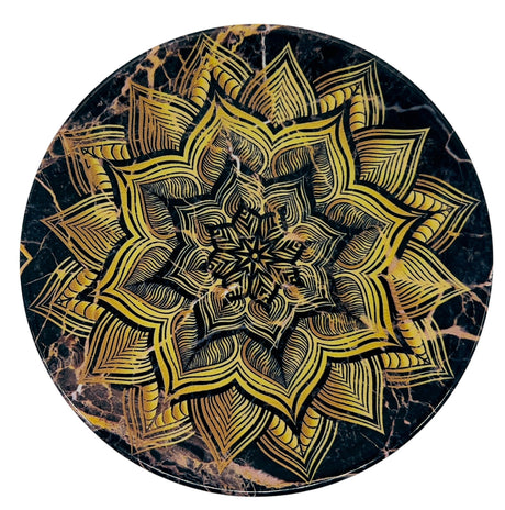 AKDC Porcelain Soup Plate 20cm, Black and Gold Florel Design - Al Kabayel Discount CentreAKDC Porcelain Soup Plate 20cm, Black and Gold Florel DesignPlatesAKDCAl Kabayel Discount Centre