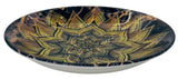 AKDC Porcelain Soup Plate 20cm, Black and Gold Florel Design - Al Kabayel Discount CentreAKDC Porcelain Soup Plate 20cm, Black and Gold Florel DesignPlatesAKDCAl Kabayel Discount Centre