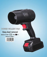 AKDC Power Violent Fan with Carry Case | High - Speed Black Air Blower for BBQ & Fire Starting | Compact, Durable & Easy to Use Outdoor Fan - Al Kabayel Discount CentreAKDC Power Violent Fan with Carry Case | High - Speed Black Air Blower for BBQ & Fire Starting | Compact, Durable & Easy to Use Outdoor FanCamping UtilitiesAKDCAl Kabayel Discount Centre