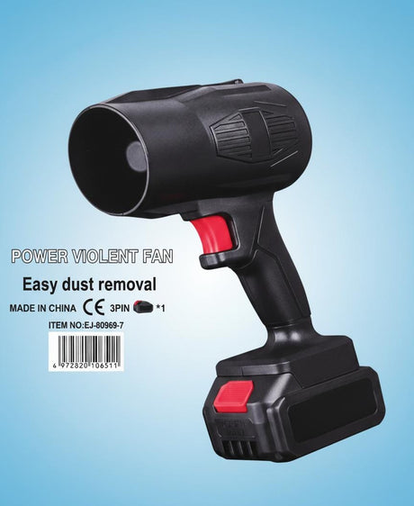 AKDC Power Violent Fan with Carry Case | High - Speed Black Air Blower for BBQ & Fire Starting | Compact, Durable & Easy to Use Outdoor Fan - Al Kabayel Discount CentreAKDC Power Violent Fan with Carry Case | High - Speed Black Air Blower for BBQ & Fire Starting | Compact, Durable & Easy to Use Outdoor FanCamping UtilitiesAKDCAl Kabayel Discount Centre