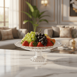 AKDC Premium Acrylic Footed Fruit Display Tray, Rectangular Serving Platter for Home & Events – 31 × 12 cm - Al Kabayel Discount CentreAKDC Premium Acrylic Footed Fruit Display Tray, Rectangular Serving Platter for Home & Events – 31 × 12 cmServing TraysAKDCAl Kabayel Discount Centre