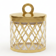 AKDC Premium Acrylic Storage Canister with Decorative Gold Design and Lid Compact Container 700 ml Capacity - Al Kabayel Discount CentreAKDC Premium Acrylic Storage Canister with Decorative Gold Design and Lid Compact Container 700 ml CapacityJars & Food SaversAKDCAl Kabayel Discount Centre