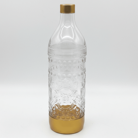 AKDC Premium Acrylic Water Bottle with Gold Base and Cap for Home and Travel 1500 ml - Al Kabayel Discount CentreAKDC Premium Acrylic Water Bottle with Gold Base and Cap for Home and Travel 1500 mlWater BottlesAKDCAl Kabayel Discount Centre