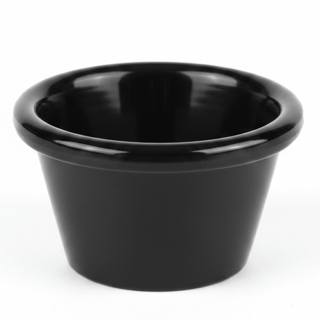 AKDC Premium Black Melamine Ramekin Bowl 2.5 Inch Mini Sauce and Condiment Bowl - Al Kabayel Discount CentreAKDC Premium Black Melamine Ramekin Bowl 2.5 Inch Mini Sauce and Condiment BowlBowlsAKDCAl Kabayel Discount Centre