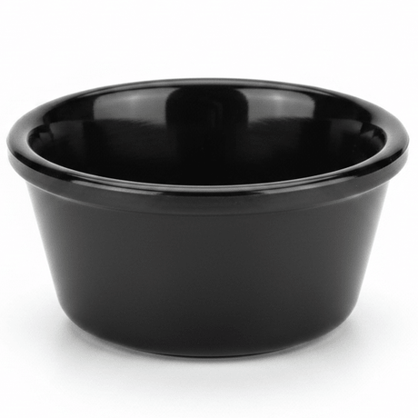 AKDC Premium Black Melamine Ramekin Bowl 3.5 Inch Durable Sauce and Dessert Serving Bowl - Al Kabayel Discount CentreAKDC Premium Black Melamine Ramekin Bowl 3.5 Inch Durable Sauce and Dessert Serving BowlBowlsAKDCAl Kabayel Discount Centre