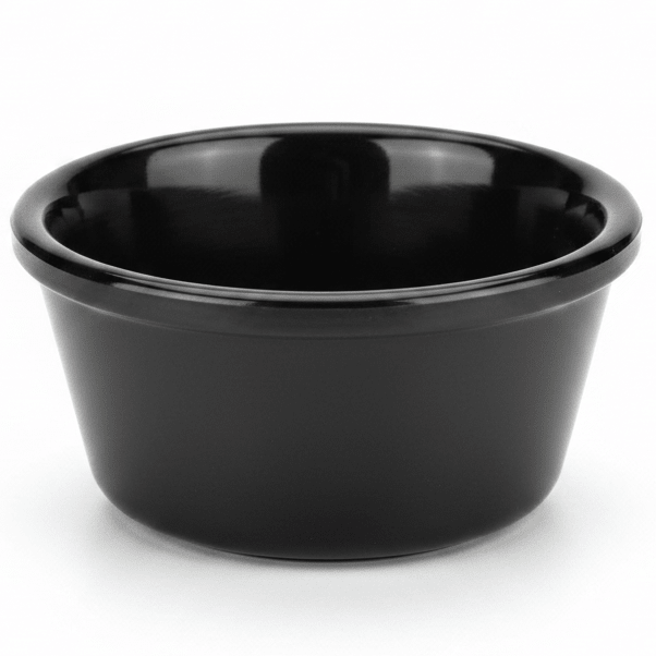 AKDC Premium Black Melamine Ramekin Bowl 3.5 Inch Durable Sauce and Dessert Serving Bowl - Al Kabayel Discount CentreAKDC Premium Black Melamine Ramekin Bowl 3.5 Inch Durable Sauce and Dessert Serving BowlBowlsAKDCAl Kabayel Discount Centre
