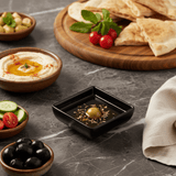 AKDC Premium Black Melamine Square Sauce Serving Bowl 7×7 cm Compact Durable Tableware - Al Kabayel Discount CentreAKDC Premium Black Melamine Square Sauce Serving Bowl 7×7 cm Compact Durable TablewareBowlsAKDCAl Kabayel Discount Centre