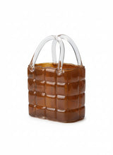 AKDC Premium Brown Glass Bag - Style Statement Vase – 27×19 cm - Al Kabayel Discount CentreAKDC Premium Brown Glass Bag - Style Statement Vase – 27×19 cmFlower/Plant PotsAKDCAl Kabayel Discount Centre