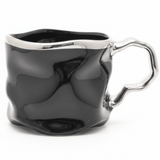 AKDC Premium Ceramic Mug 400 ml – Silver and Black Elegant Decorative Pattern Design for Tea, Coffee and Beverage Serving - Al Kabayel Discount CentreAKDC Premium Ceramic Mug 400 ml – Silver and Black Elegant Decorative Pattern Design for Tea, Coffee and Beverage ServingMugsAKDCAl Kabayel Discount Centre
