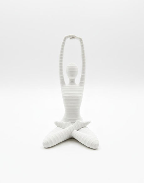AKDC Premium Ceramic Yoga Girl Figurine – White Meditating Pose Serenity Home Décor 21 cm - Al Kabayel Discount CentreAKDC Premium Ceramic Yoga Girl Figurine – White Meditating Pose Serenity Home Décor 21 cmHome Décor AccentsAKDCAl Kabayel Discount Centre