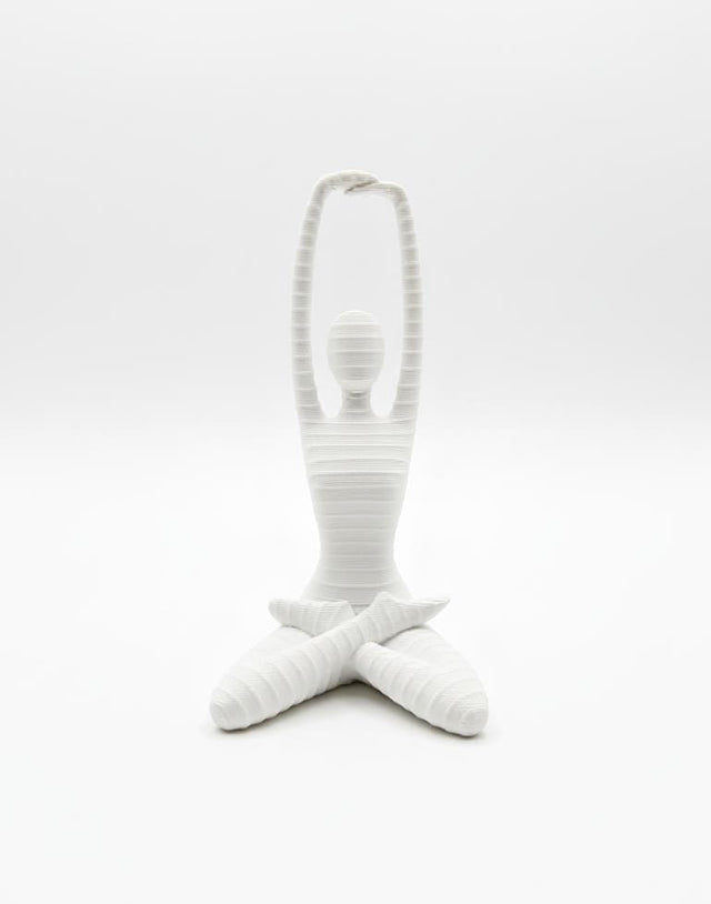 AKDC Premium Ceramic Yoga Girl Figurine – White Meditating Pose Serenity Home Décor 21 cm - Al Kabayel Discount CentreAKDC Premium Ceramic Yoga Girl Figurine – White Meditating Pose Serenity Home Décor 21 cmHome Décor AccentsAKDCAl Kabayel Discount Centre