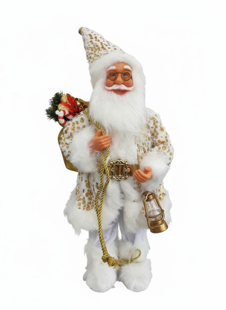 AKDC Premium Christmas Santa Figurine in Elegant White Dress – 58 cm - Al Kabayel Discount CentreAKDC Premium Christmas Santa Figurine in Elegant White Dress – 58 cmHome Décor AccentsAKDCAl Kabayel Discount Centre
