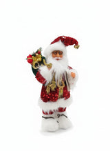AKDC Premium Christmas Santa Figurine in Sparkling Red Glitter Dress – 33 cm - Al Kabayel Discount CentreAKDC Premium Christmas Santa Figurine in Sparkling Red Glitter Dress – 33 cmHome Décor AccentsAKDCAl Kabayel Discount Centre