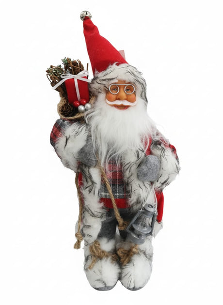 AKDC Premium Christmas Santa Figurine in Traditional Red Dress – 33 cm - Al Kabayel Discount CentreAKDC Premium Christmas Santa Figurine in Traditional Red Dress – 33 cmHome Décor AccentsAKDCAl Kabayel Discount Centre