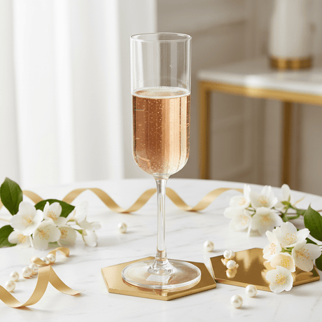 AKDC Premium Clear Acrylic Wide Flute Stem Glass | 200ml | Tall Cylindrical Bowl | Shatter - Resistant Elegant Stemware for Champagne & Cocktails - Al Kabayel Discount CentreAKDC Premium Clear Acrylic Wide Flute Stem Glass | 200ml | Tall Cylindrical Bowl | Shatter - Resistant Elegant Stemware for Champagne & CocktailsTumblersAKDCAl Kabayel Discount Centre