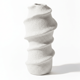 AKDC Premium Contemporary Ceramic Decorative Vase – Glossy White Finish with Artistic Abstract Shape for Living Room Décor, 30 × 12 cm - Al Kabayel Discount CentreAKDC Premium Contemporary Ceramic Decorative Vase – Glossy White Finish with Artistic Abstract Shape for Living Room Décor, 30 × 12 cmFlower/Plant PotsAKDCAl Kabayel Discount Centre