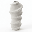 AKDC Premium Contemporary Ceramic Decorative Vase – Glossy White Finish with Artistic Abstract Shape for Living Room Décor, 30 × 12 cm - Al Kabayel Discount CentreAKDC Premium Contemporary Ceramic Decorative Vase – Glossy White Finish with Artistic Abstract Shape for Living Room Décor, 30 × 12 cmFlower/Plant PotsAKDCAl Kabayel Discount Centre
