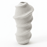 AKDC Premium Contemporary Ceramic Decorative Vase – Glossy White Finish with Artistic Abstract Shape for Living Room Décor, 30 × 12 cm - Al Kabayel Discount CentreAKDC Premium Contemporary Ceramic Decorative Vase – Glossy White Finish with Artistic Abstract Shape for Living Room Décor, 30 × 12 cmFlower/Plant PotsAKDCAl Kabayel Discount Centre